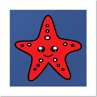 Starfish T-shirt Posters and Art